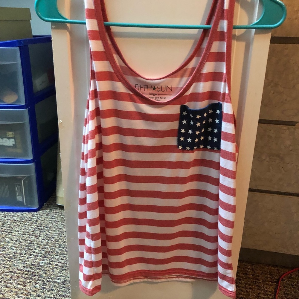 American Flag Tank